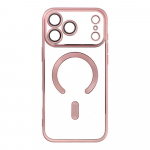 ELECTRO MAG COVER lemine kate, hildub MagSafe'iga IPHONE 17 Pro Max roos kullavrvi jaoks