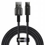 Baseus Tungsten Gold USB-USB-C kaabel, 100W, 2m (must)