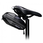WILDMAN traveling bag under bicycle saddle with zipper E7S 0,8L black