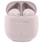 GUESS Bluetooth krvaklapid GUTWSJ14ESGP TWS + dokkimisjaam roosa/roosa Trkitud Classic Logo