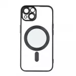 TFO Color Chrome Mag phone case with MagSafe support for iPhone 17 Pro Max | iPhone 18 Pro Max black