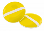 LEAN Toys Arcade Game Round Palettes Ball With Suction Cups Yellow