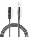 Nedis Kabel XLR M - 6.35mm M 5m