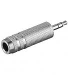 Goobay 3,5 mm isane kuni 6,3 mm naissoost audioadapter (A 173 M)