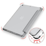 Mercury Clear tagakaas iPad Pro 12.9 (2018/2022), must; iPad Air 13" (2024)