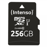 Intenso SD MicroSDXC karta 256GB, UHS-I, SD-adaptri koos, mgiversioon