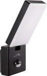 Maclean LED-lampliiriga PIR liikumissensoriga, must, 10W, IP65, 800lm, 4000K (MCE516)