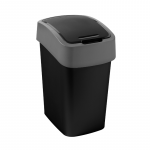 Curver Prgikast Flip Bin 9L, must | hbedane