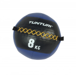 Stuffed ball Tunturi Wall Ball 8 kg, blue