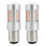 Amio LED CANBUS 3030 24SMD 1157 BAY15D PR21/5W Punane 12V/24V