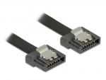 Delock SATA-kabel SATA III - SATA St/St 0,10m FLEXI must