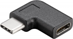 Fuj:tech USB-C nurgaadapter, must (905500)