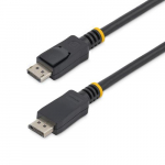 StarTech.com 50 cm (1,6 jalgi) DisplayPort 1.2 kaabel - 4K x 2K Ultra HD VESA sertifitseeritud DisplayPort kaabel - Lhike DP kuni DP kaabel monitorile - leshnnutud DP video/kuva kaabel - Lukkuga DP hendused