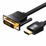 Vention HDMI-DVI-kaabel 5 m ABFBJ (must)