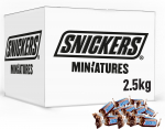 Snickers Miniatuursed okolaadipulgad, 2,5 kg (5000159378550)