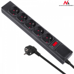 Maclean Power Strip 5 pistikupesa llitiga MCE219