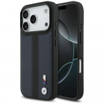 BMW Etui M Perforated Stripe Logo MagSafe iPhone 17 Pro jaoks, granaatpunane