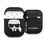 Karl Lagerfeld KLACCSILKHBK AirPods 1/2 kate must/must Silikoon Ikonik