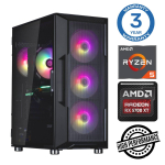 INTOP Ryzen 5 5600X 16GB 500SSD M.2 NVME+2TB RX6600 8GB no-OS