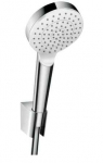 Hansgrohe Crometta 1jet, 1600 mm, balts/hroms