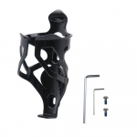 Jalgratta veepudelihoidja AirTagi jaoks meldud hoidikuga, FSCGE-120-3, must