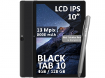 BLOW Tahvelarvuti BlackTAB10 4/128GB 4G LTE 10-tolline must