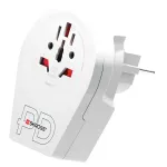 Skross Reisipesa: Maailmast Euroopasse 250V 16A koos USB + USB-C 20W