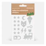 Reflective stickers for children BOOKMAN Reflective Adventure Stickers, White