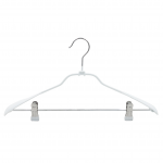 Sauber Metallist riidepuu klambritega, PVC kate