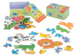 RoGer Safari Loomade Puzzle Tinis 25 tk