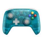 8Bitdo Ultimate 2 juhtmevaba 2.4G mngukontroller, Clear Blue (RET00938)