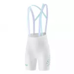 Rockbros YDDK017-1 TVI Women's Cycling Shorts with Bib and Pad Size L - White
