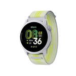 Coros PACE 4 GPS spordikell, nailon, valge