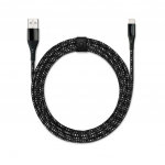 Usbepower EVERTEK Lightning - 1,2m Lightning kabel Kevlari tugevdamisega - Kuld