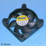 Akasa Must karp Ventilaator Arvutikorpus