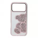 Case for iPhone 17 Pro Max / 18 Pro Max Teddy Bear pink