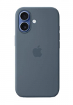 APPLE iPhone 17 silikoonkaitse MagSafe kinnitus sinisena