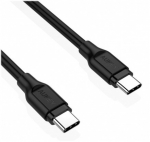 AUKEY Kaabel CB-CC1P OEM PVC Power Delivery PD USB C - USB C | 1 m | 5 Gbps | 3A | 60W PD | 20V