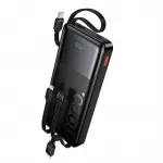 HOCO Hoco J156 Founder Power Bank | 10,000 mAh | 22.5W | PD, QC | USB-A, USB-C, Lightning, Micro USB | black