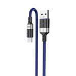 iKaku KSC-696 nutika kiirlaadimise andmekabel USB-st Type-C-sse, 1,2 meetri pikkune, sinine