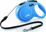 Flexi Uus Classic Automatic kaabliga rihmajuht M 8m sinine