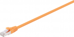 Fuj:tech CAT6A S/FTP vrgukaabel, 1 m, oran (902686)