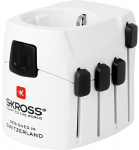 Skross World Adapter PRO Travel Adapter EUR- AND gt; World, Grounded (1,103141)