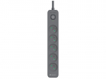 Tracer 47813 Super Line+ Graphite 1.5m (5 outlets )