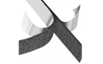 Mercodan Velcro-ribasrmus liimiga 25m, must, Hook / Han, 30mm, Sobib