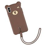 Baseus Panda Silicone kaiutaja iPhone Xs Maxiga