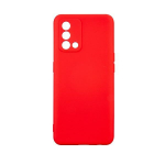 Beline Silikoonist mbris Oppo Reno 6 Lite punane / punane