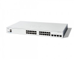 CISCO Catalyst 1300-24T-4G halduslik lliti, 24 GE porti, 4x1GE SFP, piiratud eluaegne kaitse (C1300-24T-4G)