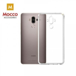 Mocco Ultra tagakate 0,3 mm silikoonkohus Huawei Y5 / Y5 Prime'ile (2018) Lbipaistev-must