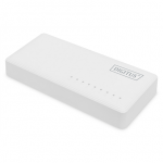 Digitus DN-80064-1 Gigabit Ethernet Switch 8-Port, 10/100/1000 Mbps (RJ-45), Unmanaged, Desktop